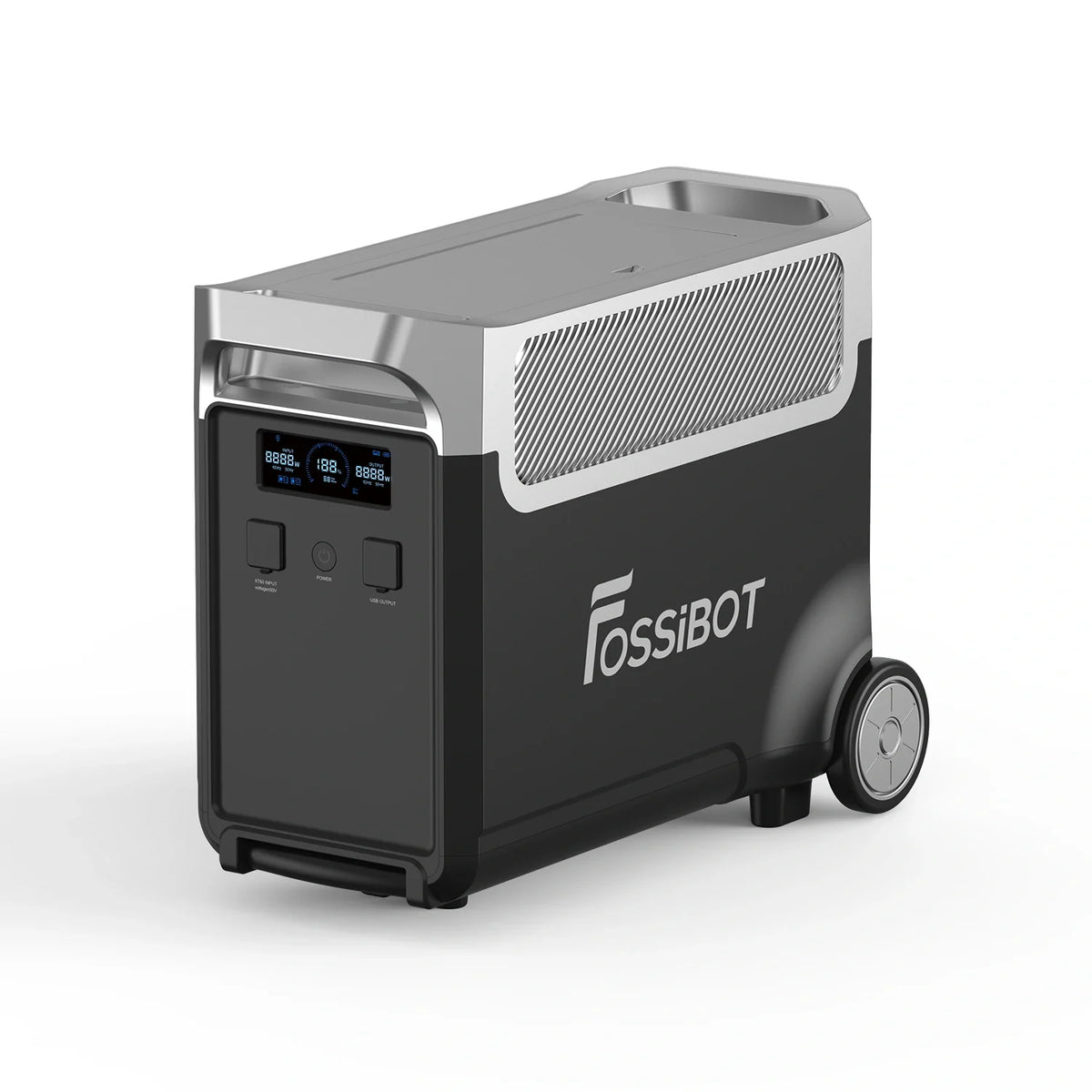 FOSSiBOT FB3840 vue trois quarts avec roues
