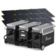 3*400W Panneau solaire portable