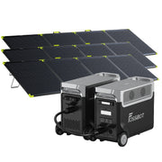 3*400W Panneau solaire portable