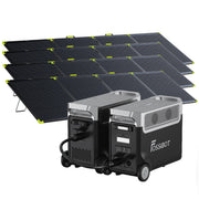 4*400W Panneau solaire portable
