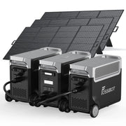 3*420W Panneau solaire portable