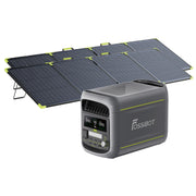 2×SP200 Pro panneau solaire portable bifacial (200W)