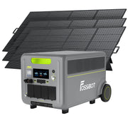 3*420W Panneau solaire portable