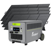 4*420W Panneau solaire portable