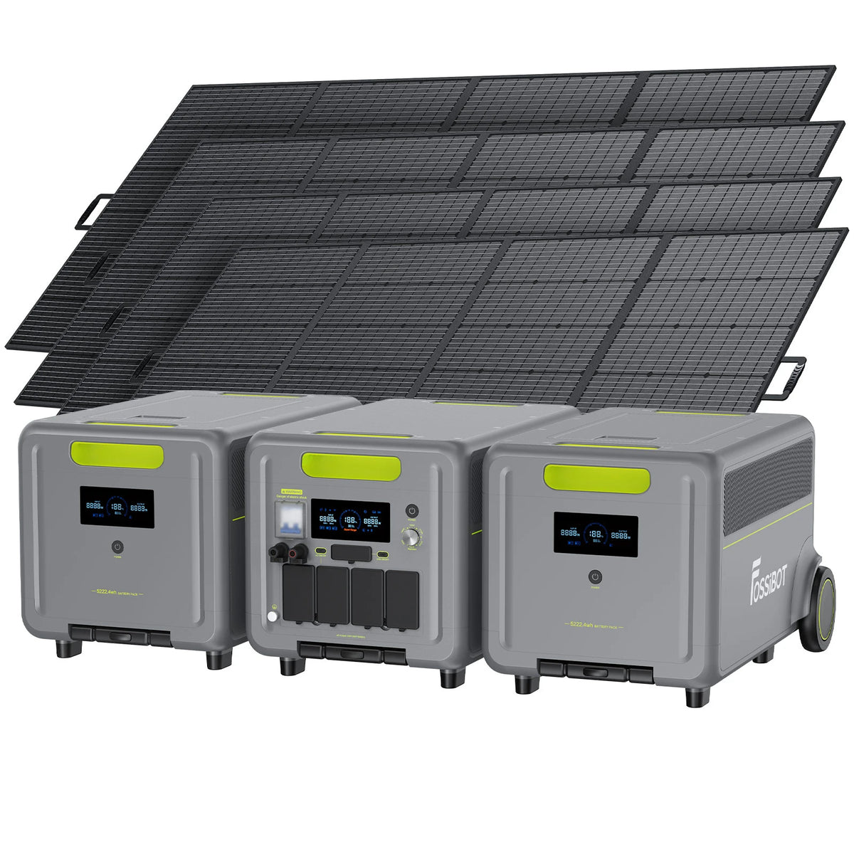 F7200+2*FB5222+4*420W Panneau solaire portable