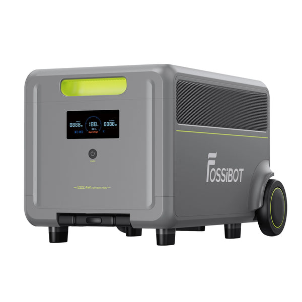 FOSSiBOT FB5222 Batterie d’Extension – 5222,4 Wh LFP (Fonctionne uniquement avec le F7200)