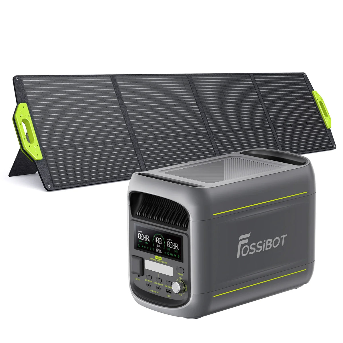 F1800+1*200W Panneau solaire portable