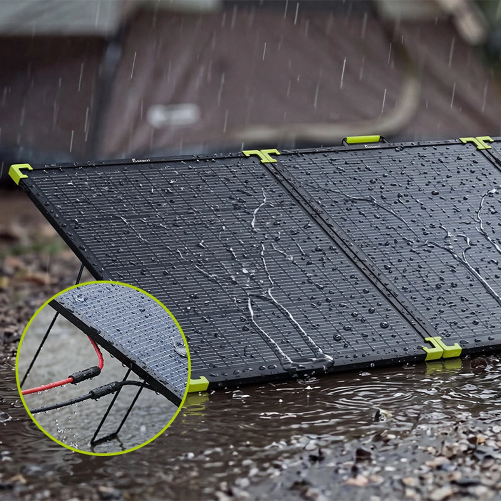 Protection IP67 du panneau solaire FOSSiBOT SP400 Pro